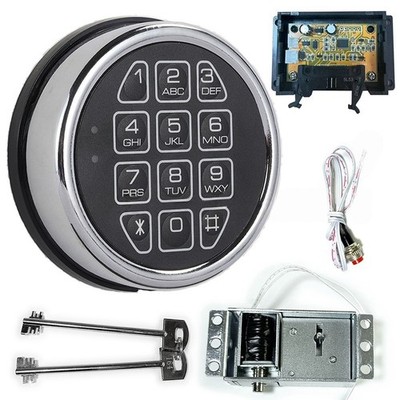 Zinklegierung Digital Safe Schloss mit Override Schlüssel für verbesserte Sich