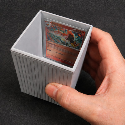 Hardcase für 150 gesleevte Karten 67x95mm Passgenauer Schutz Karte TCG & Pokemon