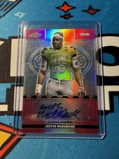 AUTO JUSTIN MADUBUIKE RC SP 2016 Leaf All-American Prospect Refractor  05/20