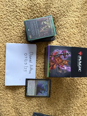 MTG Squirreled Away Pre Con - One Replacement Plus Extra Cards