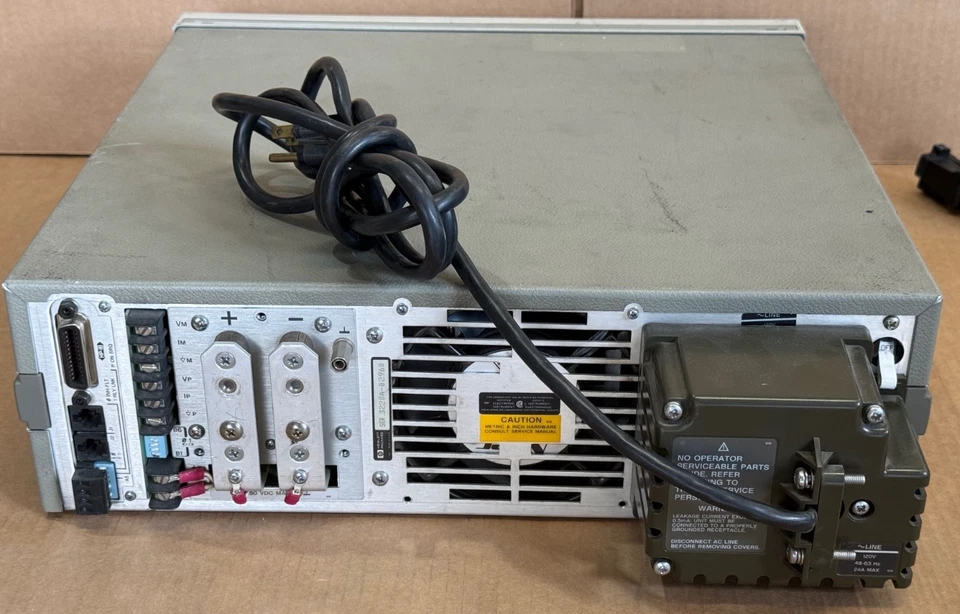 HP 6030A Autoranging DC Power Supply 0–200 V / 0–17 A – No Power, For Repair - Image 2 of 2