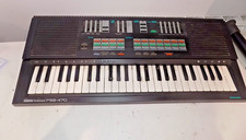 Yamaha PortaSound PSS-470 Electronic Keyboard Genuine Tested Working
