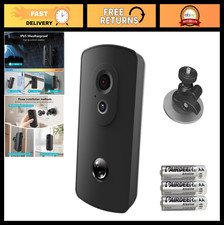 Wireless Outdoor Security Camera, WiFi, Battery Operated, -20 C, No Subscription