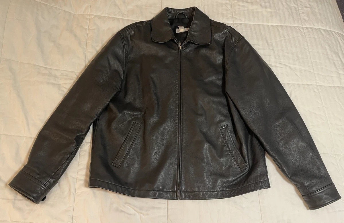 Old Navy Leather Outer Shell Coats, Jackets & Vests for Men for