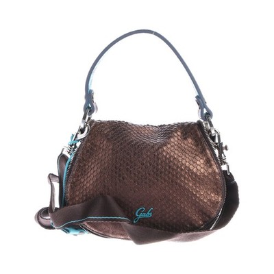 Schultertasche Gabs Braun Blau