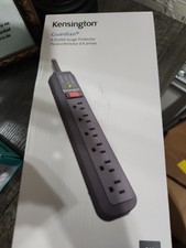 Kensington Guardian 6 Outlet Power Strip, 15ft Cord, Multi-Color