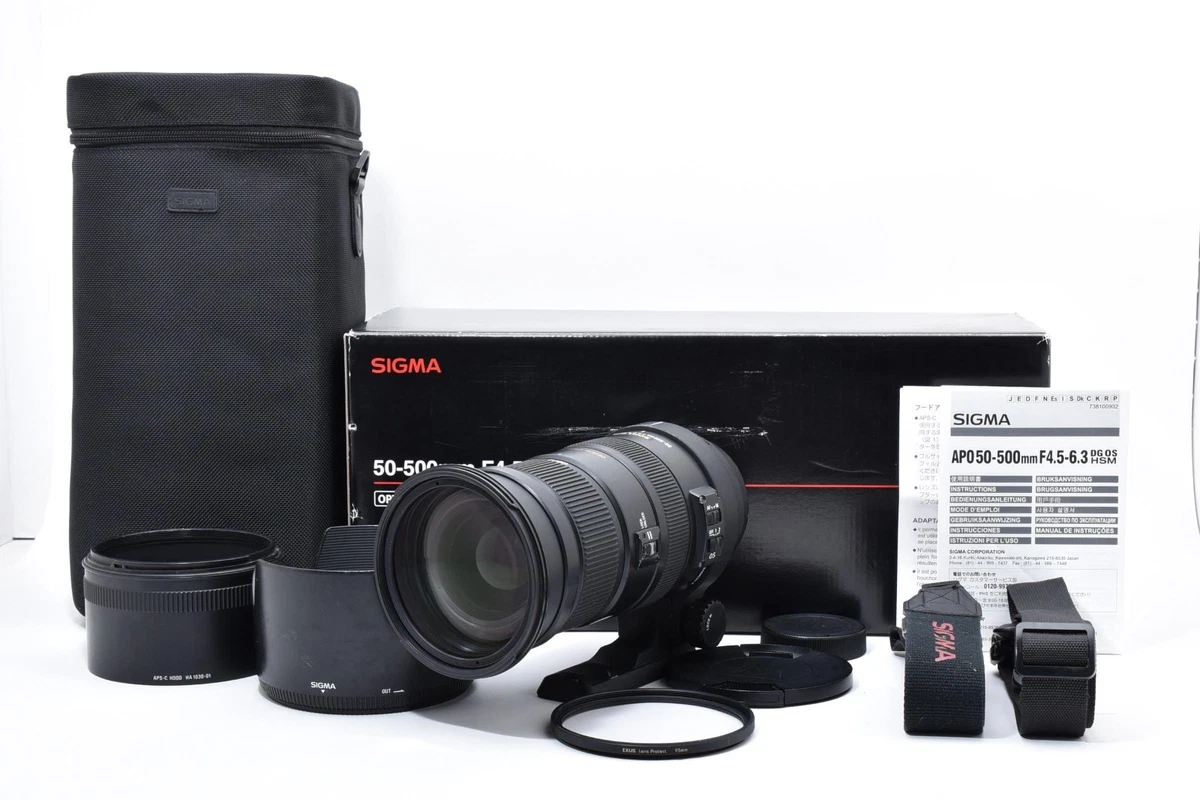 Preços baixos em Lentes de câmera Focal Sigma 50-500mm | eBay