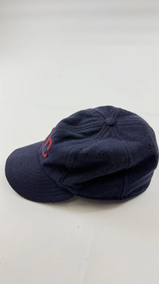 Baldwin KC Gorra Ajustada Azul Marino Lana Bandera EE. UU. Kansas City Hombres Béisbol Foto 3 de 4