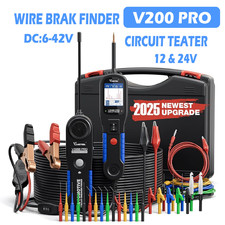 VDIAGTOOL V200 PRO KFZ Stromkreistester Durchgangsprüfer Stromprüfer mit 30 Pins
