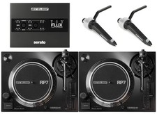Reloop RP-7 Professional 7-inch Turntable System Pair with Cartridges, Stylus,