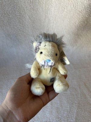 Me To You 4'' My Blue Nose Friends Leboo 126 gelber Löwe mit Etikett Sammlerstück