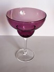 Amethyst Large 14 Ounce Margarita Glasses Set Of 6 Excellent Condition — photo 4