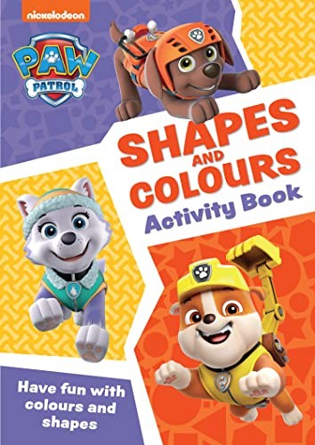 PAW Patrol Shapes and Colours Activity Book by Collins Presc... - - Image 4