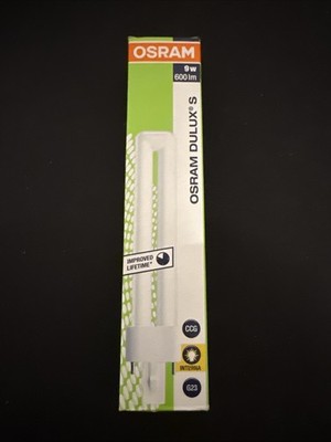 OSRAM DULUX S 9W G23 Lumilux Interna 827 Warm White Kompaktleuchtstofflampe