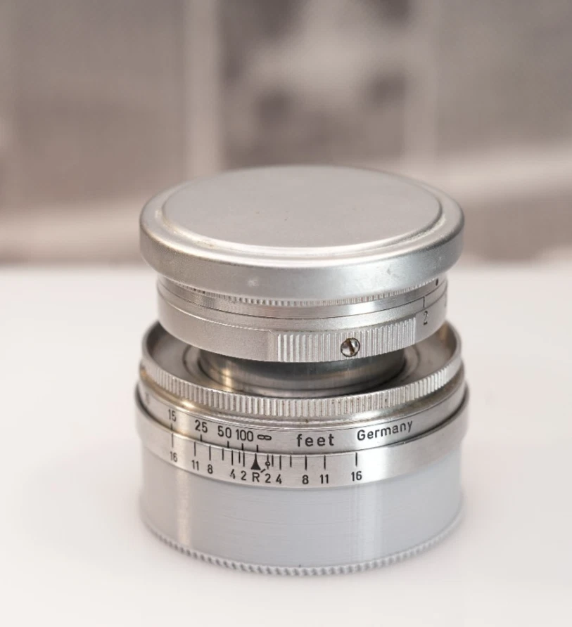 LEICA ERNST LEITZ summitar Wetzlar filter.Leica Yellow no