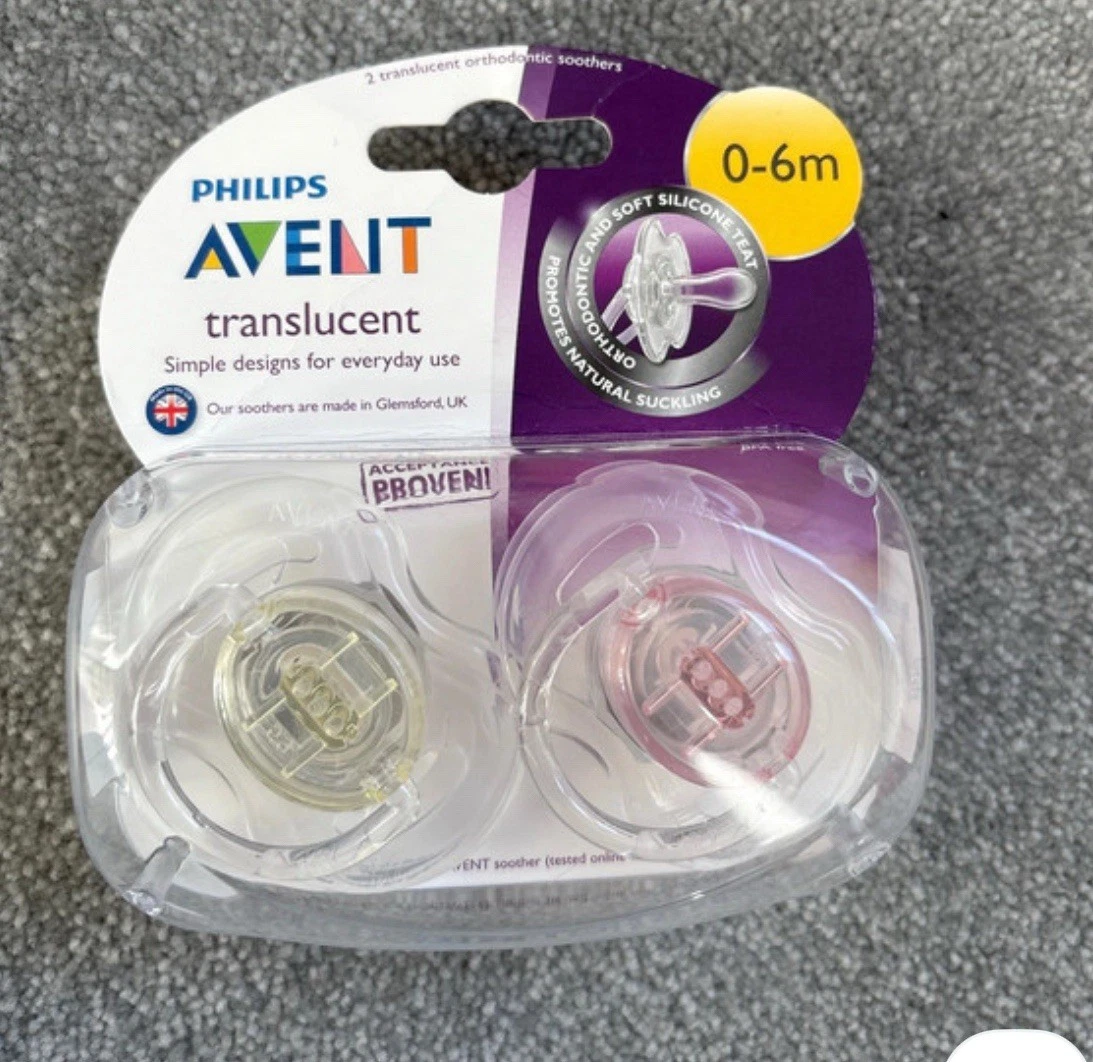 Philips Avent 0-6m Orthodontic Dummies
Opens in a new window or tab