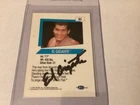 1991 Impel WCW - EL GIGANTE, Card #85,   ✒️?  AUTOGRAPHED/ROOKIE  ??️ !!!
