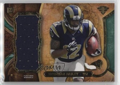 2013 Triple Threads Rookie Jumbo Relics Emerald 44/50 Stedman Bailey RC 1a11