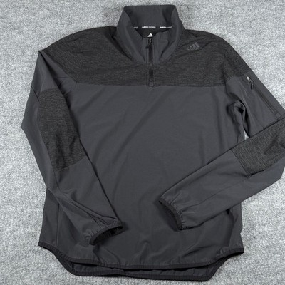 Adidas Supernova Running Pullover Shirt Jacket Mens Medium Retro Zip Pocket Golf