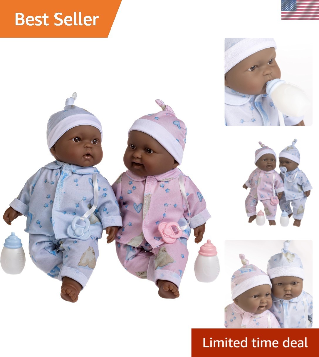 Twins Set - Includes Outfits & Accessories
