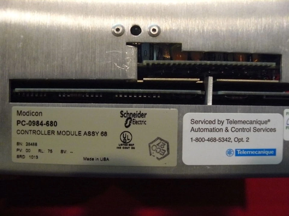 CPU Modicon PCO984680 PERFECT con memoria y Exec PC-O984-680 PC0984680, PC-0984-68 Foto 3 de 4