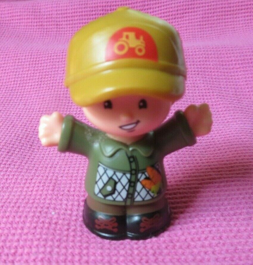 Fisher Price Little People FARMER 古典 FI HAT TRACTOR HARVEST 最大55%OFFクーポン DRIVER