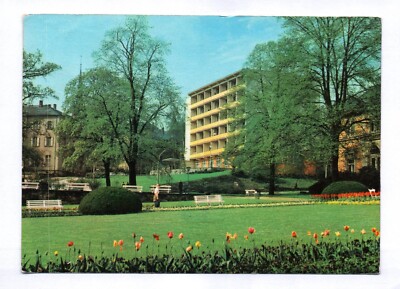 Photo postcard Staatsbad Bad Elster 1972 hospital sanatorium