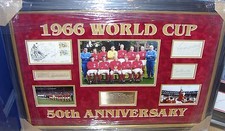 ENGLAND 1966 WINNING TEAM SIGNED  MONTAGE INC BOBBY MOORE & ALF RAMSEY