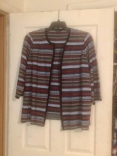 Misook Multicolored  XL Blazer