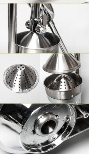 Stainless Steel Citrus Fruits Squeezer Orange Lemon Hand Press Manual Juicer - Picture 4 of 6