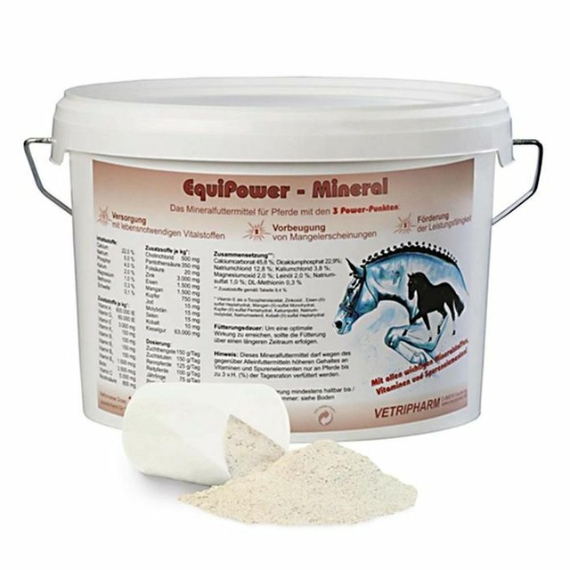 EquiPower Mineral 1 5kg hochkonzentriertes Mineralfutter für Pferde (15 59€/1kg) EquiPower Mineral 1 5kg hochkonzentriertes Mineralfutter für Pferde (15 59€/1kg)
