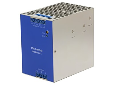 DRB480-24-1 Netzteil: Impuls 480W 24VDC 20A 90-264VAC 84x124x125mm 1kg TDK-LAMBD
