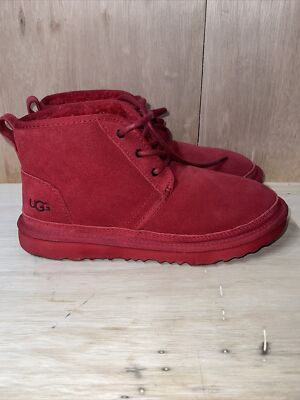 UGG Neumel lI Boot Samba Red Big KID Size 5