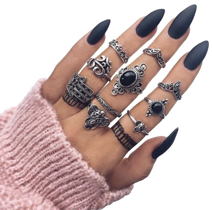 BOHEMIAN 7.5 Anillo Anillos de Moda