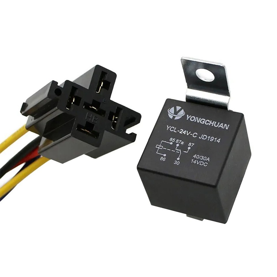 Safe and Convenient Car Relay with Fuse Suitable for Air Conditioner