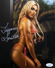JSA Signed Tiffany Stratton PROMO - AUTOGRAPHED Pro wrestling NXT Bikini Side