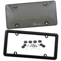 Zento Deals Clear Smoked License Plate Shield Combo - Premium Quality Lic... Zento Deals Clear Smoked License Plate Shield Combo - Premium Quality Lic...
