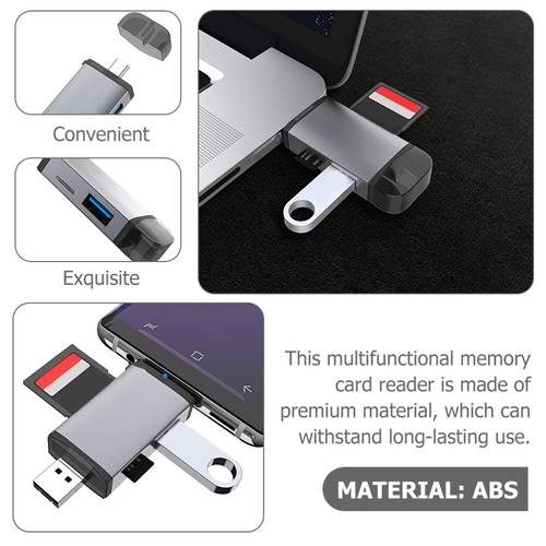 Lightweight Multipurpose Practical Card Reader Type-C Card Writer Tablet - Afbeelding 3 van 12