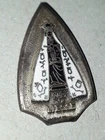 Vintage Notre Dame de Liesse Catholic Religion Pilgrimage Pin's Pin Badge