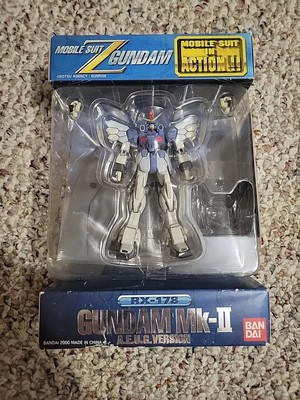 Bandai Hobby RX-178 Gundam Mk-II A.E.U.G VERSION Action Figure - Multicolor