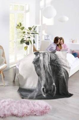 Biederlack Kuscheldecke Anthrazit – 150x200 Cm, 60% Baumwolle, Made In Germany