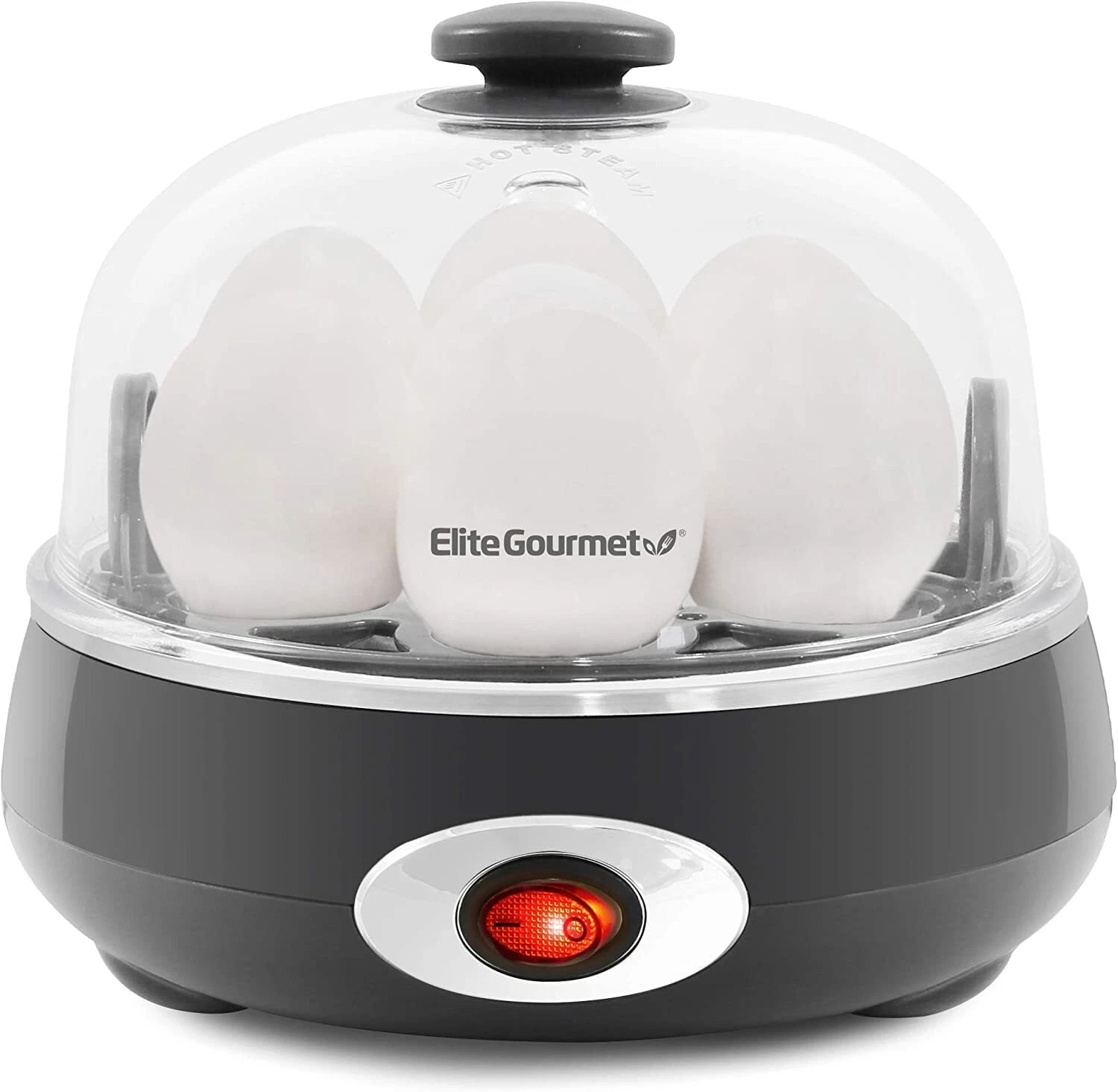 Rapid Egg Cooker 7 Easy-To-Peel, Hard, Medium, Soft Boiled Eggs, Poacher, Omelet
