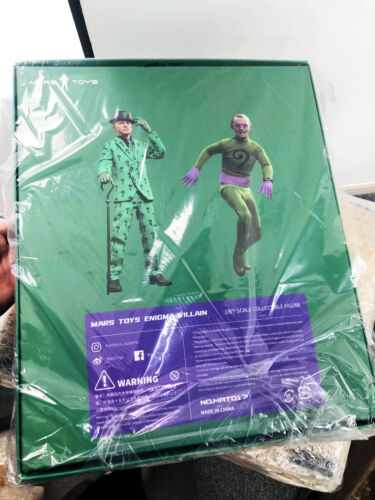 Nueva figura de acción Mars Toys MAT017 1/6 Batman Batman 1966 The Riddler en stock - Imagen 2 de 24