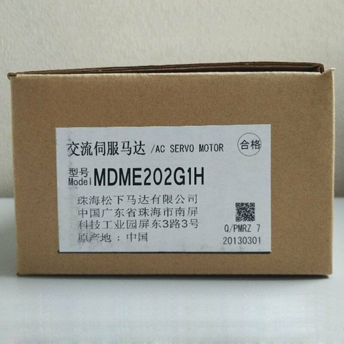 Servomotor Panasonic MDME202G1H nuevo en caja 1 pieza envío rápido - Imagen 1 de 3