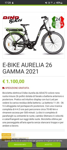 BICI ELETTRICA AURELIA A PEDALATA ASSISTITA - Foto 2 di 8