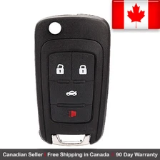 1x New Replacement Remote Control Key Fob For Chevy Buick GMC OHT01060512