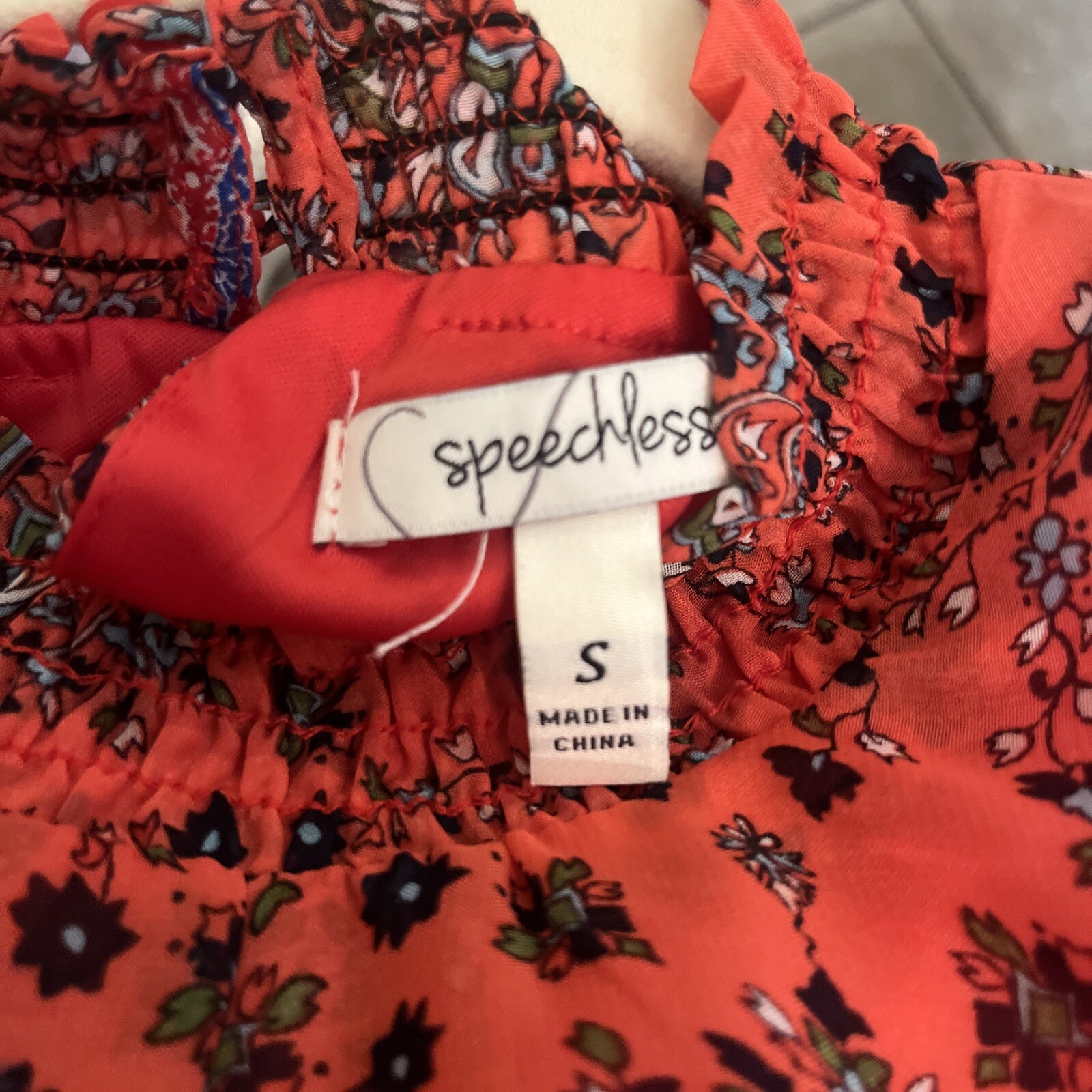 Speechless Size Small Multicolor Patterned Dress - image 6