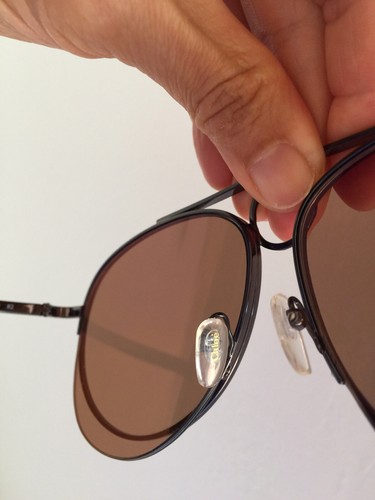 CHLOE Women's New CE144S 028 Nickel Frame Brown Mirror Lens Aviator Sunglasses - Picture 10 of 12