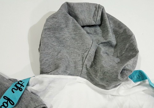 NO BO girls Hoodie Shirt long sleeve top XS L XL XXL Gray White Blue NWT - Picture 34 of 35