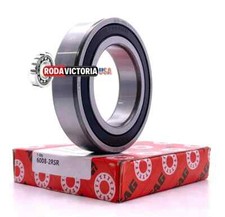 FAG 6008 2RSR C3 DEEP GROOVE BALL BEARING, RUBBER SEALED 40x68x15 mm